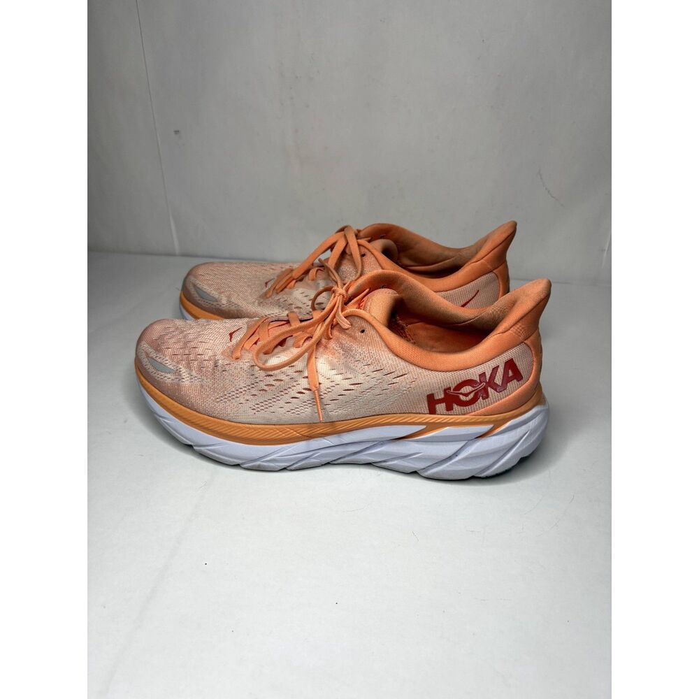 Hoka One One Comfy Clifton Running & Walking Athletic Tennis Shoes.